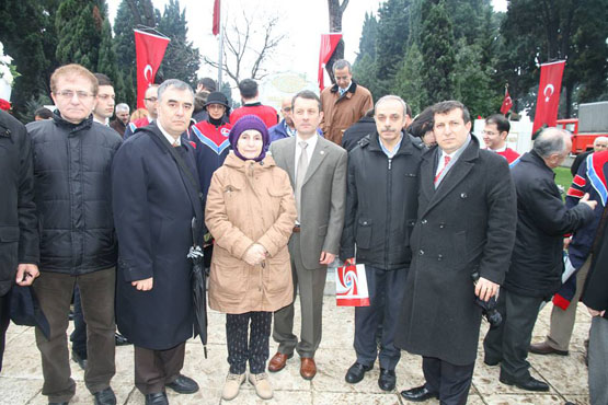 Mehmet Akif Ersoy’un Torunu Selma Argon İpek  ile birlikte 