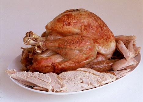Howard Shooter Food for Femail christmas turkey