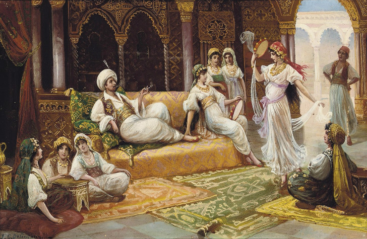 A-Dance-In-The-Harem-J.G.-Delincourt