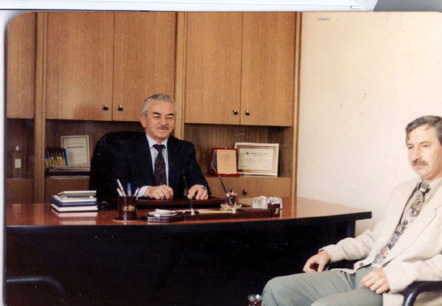 Mehmet Tanrıkulu ve Dr.Sait Koca Beyyem Beypazarı (Çiftlik Dergisi arşivi)